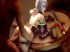 [3D Onagiart SFM制作]爆乳美少女战士遭遇强奸后入